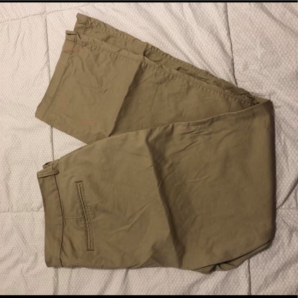 Secret-Slim Pockets Everyday Boot-Cut Khakis